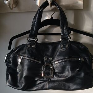 Etienne Aigner Black Leather Handbag